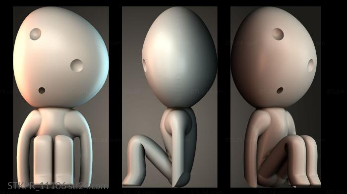 Figurines simple (STKPR_11106) 3D models for cnc