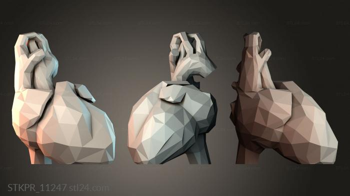 Figurines simple (STKPR_11247) 3D models for cnc