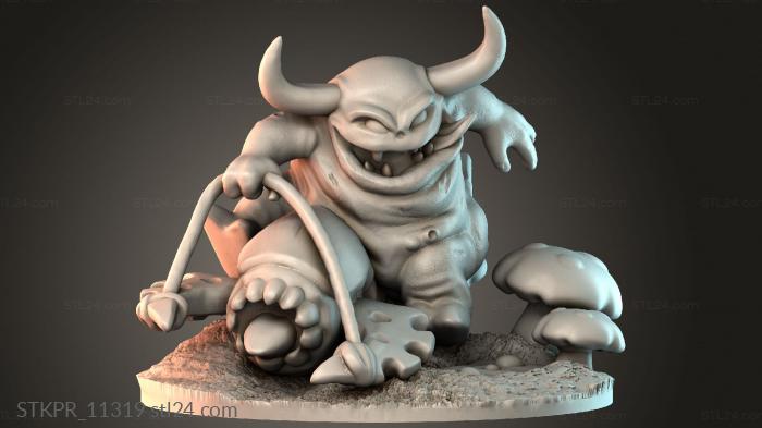 Figurines simple (STKPR_11319) 3D models for cnc