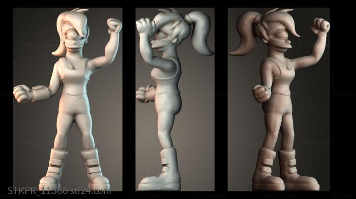 Figurines simple (STKPR_11368) 3D models for cnc