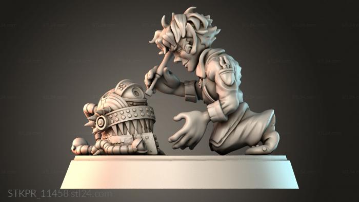 Figurines simple (STKPR_11458) 3D models for cnc