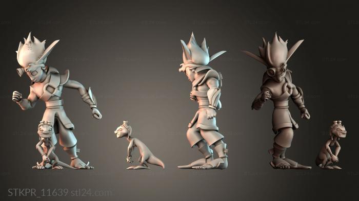 Figurines simple (STKPR_11639) 3D models for cnc