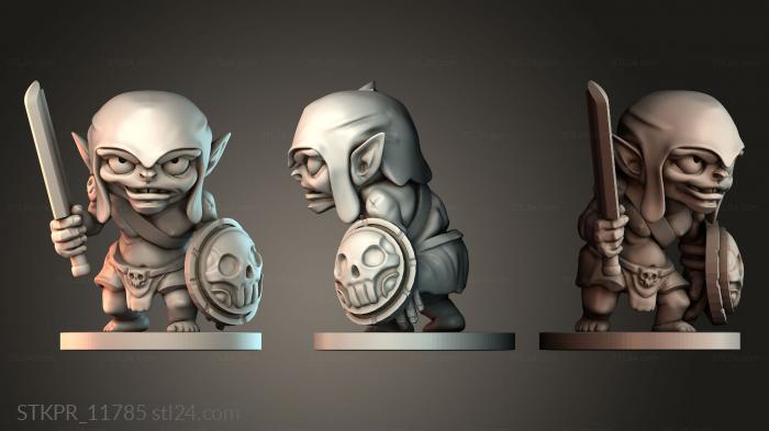 Figurines simple (STKPR_11785) 3D models for cnc