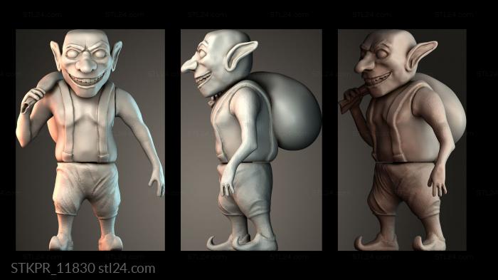 Figurines simple (STKPR_11830) 3D models for cnc