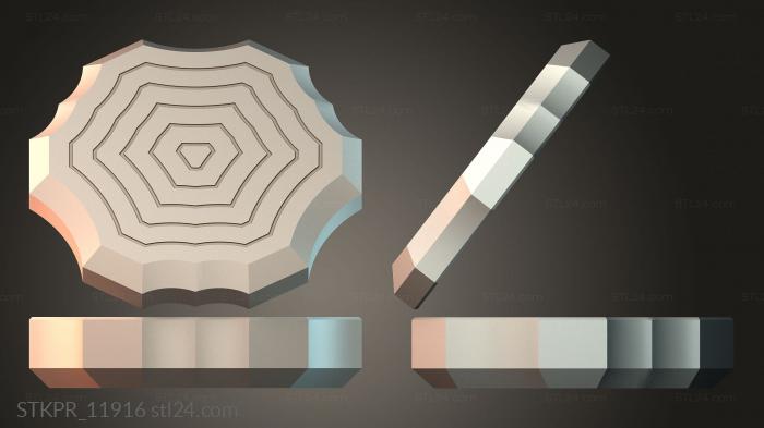 Figurines simple (STKPR_11916) 3D models for cnc