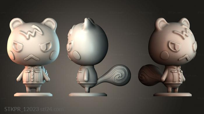 Figurines simple (STKPR_12023) 3D models for cnc