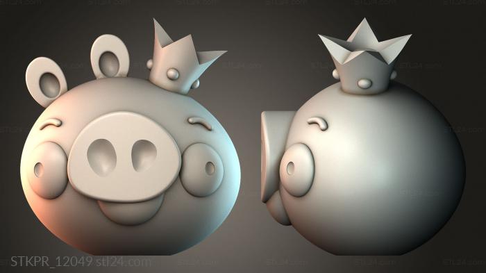 Figurines simple (STKPR_12049) 3D models for cnc