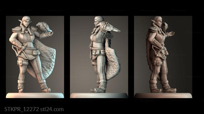 Figurines simple (STKPR_12272) 3D models for cnc