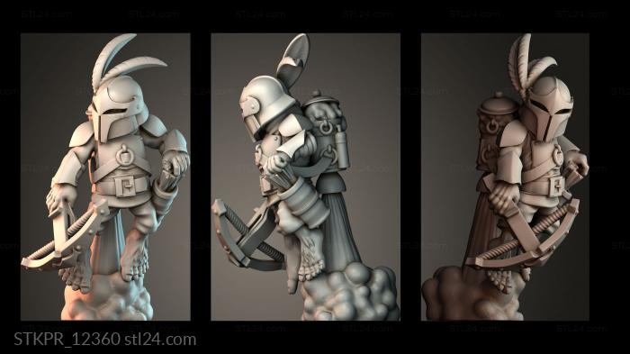 Figurines simple (STKPR_12360) 3D models for cnc