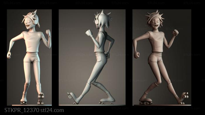 Figurines simple (STKPR_12370) 3D models for cnc