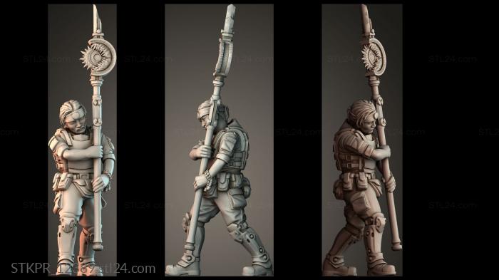 Figurines simple (STKPR_12389) 3D models for cnc