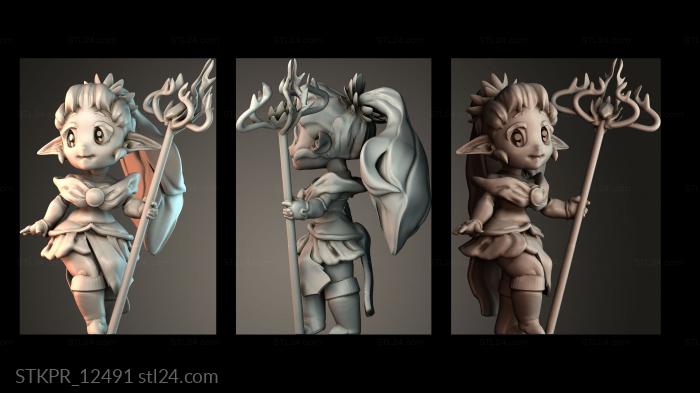 Figurines simple (STKPR_12491) 3D models for cnc