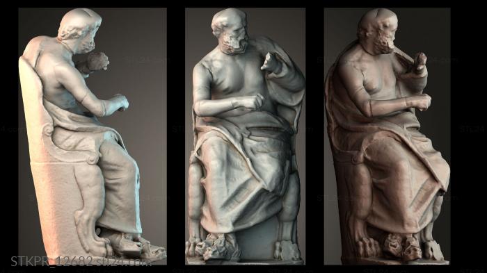 Figurines simple (STKPR_12682) 3D models for cnc