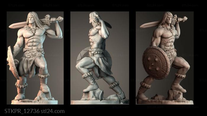 Figurines simple (STKPR_12736) 3D models for cnc