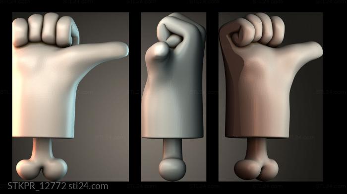 Figurines simple (STKPR_12772) 3D models for cnc