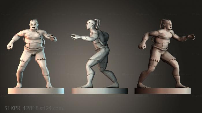 Figurines simple (STKPR_12818) 3D models for cnc