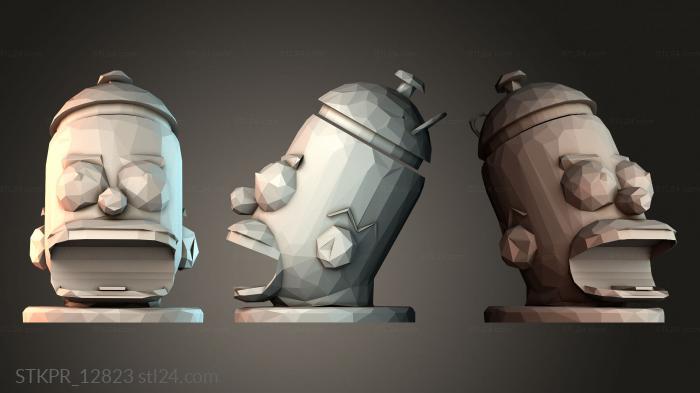 Figurines simple (STKPR_12823) 3D models for cnc