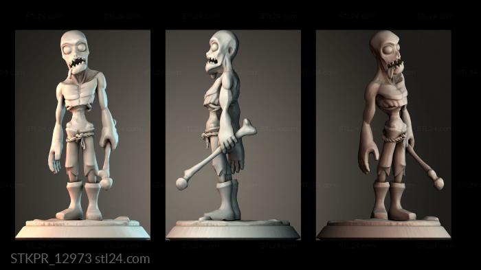 Figurines simple (STKPR_12973) 3D models for cnc