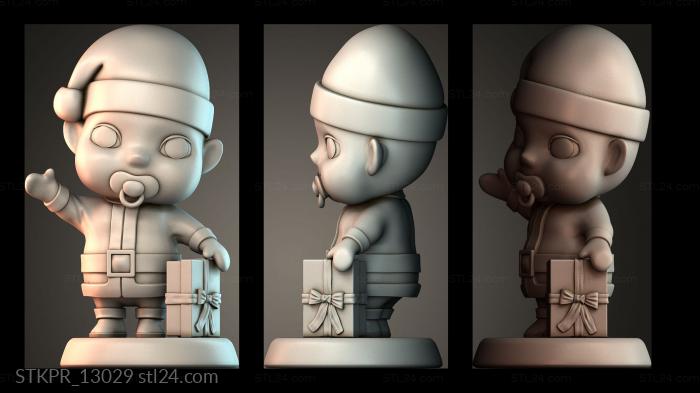 Figurines simple (STKPR_13029) 3D models for cnc