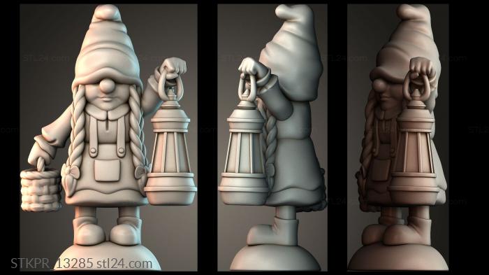 Figurines simple (STKPR_13285) 3D models for cnc