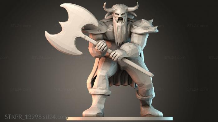 Figurines simple (STKPR_13298) 3D models for cnc