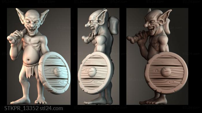 Figurines simple (STKPR_13352) 3D models for cnc