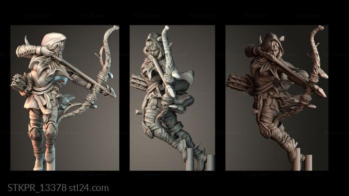 Figurines simple (STKPR_13378) 3D models for cnc