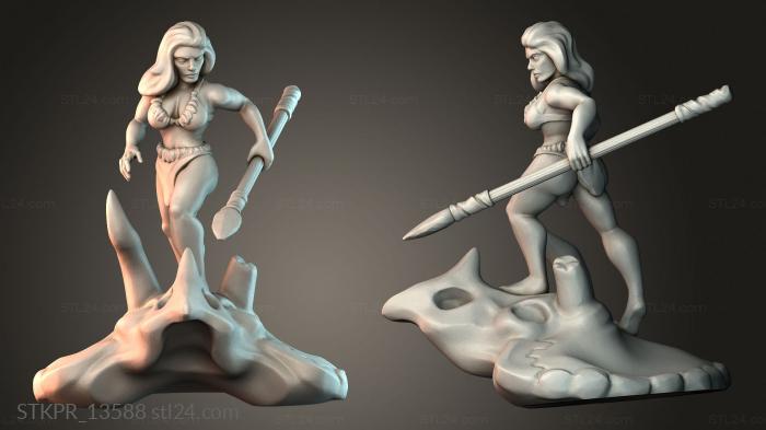 Figurines simple (STKPR_13588) 3D models for cnc