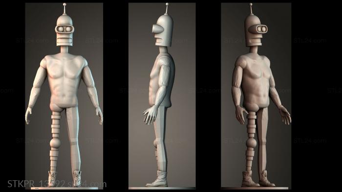 Figurines simple (STKPR_13592) 3D models for cnc