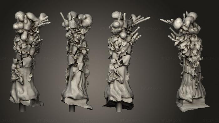 Figurines simple (Battle FX E 2 Statue 3, STKPR_2424) 3D models for cnc