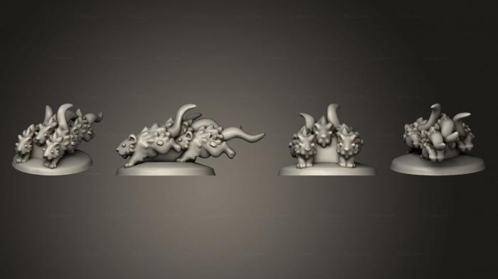 Figurines simple (Bilge Rats 1, STKPR_2429) 3D models for cnc