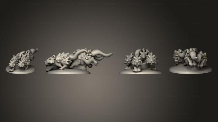 Figurines simple (Bilge Rats 4, STKPR_2432) 3D models for cnc