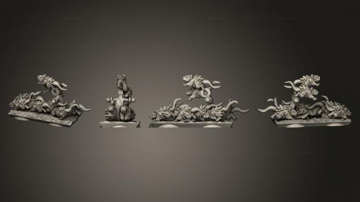 Figurines simple (Bilge Rats Strip 1, STKPR_2434) 3D models for cnc