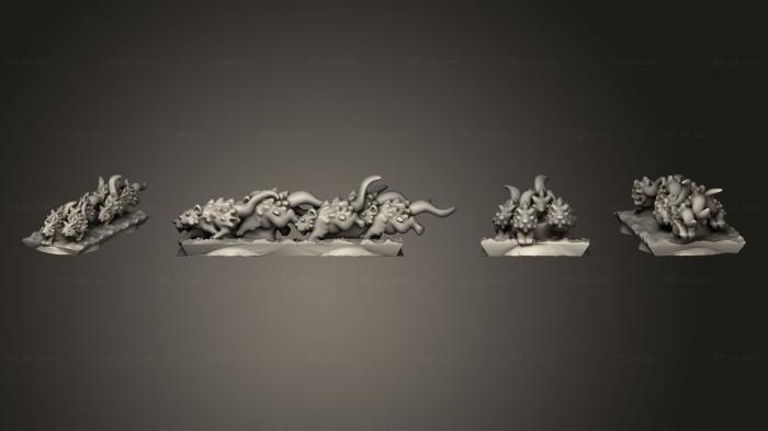 Figurines simple (Bilge Rats Strip 5, STKPR_2438) 3D models for cnc