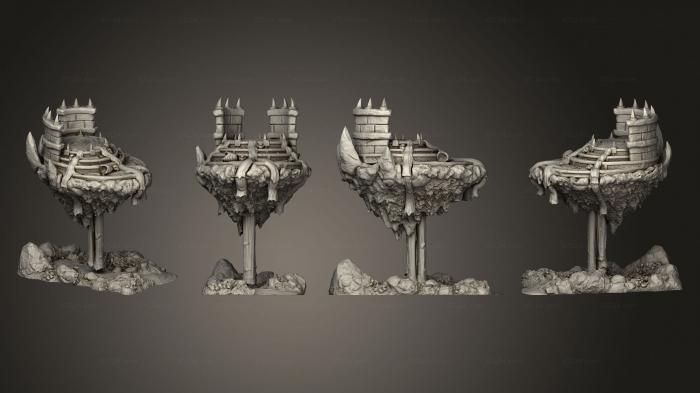 Figurines simple (Blood Altar, STKPR_2460) 3D models for cnc