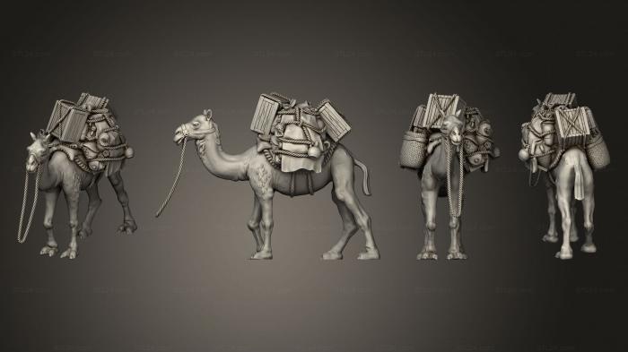 Figurines simple (Camel B, STKPR_2469) 3D models for cnc