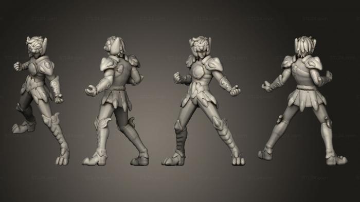 Figurines simple (Cavaleiros Gerais Ban de Leão Menor, STKPR_2481) 3D models for cnc