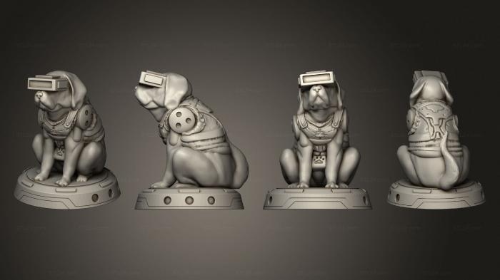 Figurines simple (CYBERGLOW CYBERDOG, STKPR_2602) 3D models for cnc