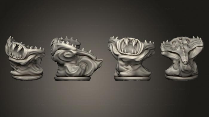 Figurines simple (Daemon Army Ray 3, STKPR_2644) 3D models for cnc