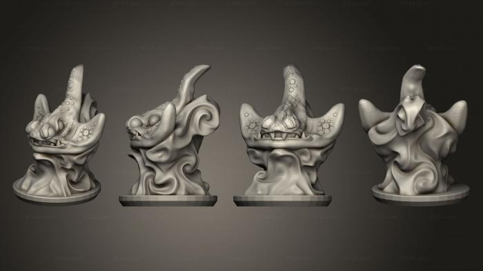 Figurines simple (Daemon Army Ray 5, STKPR_2646) 3D models for cnc