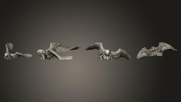 Figurines simple (Dark angel 2, STKPR_2651) 3D models for cnc