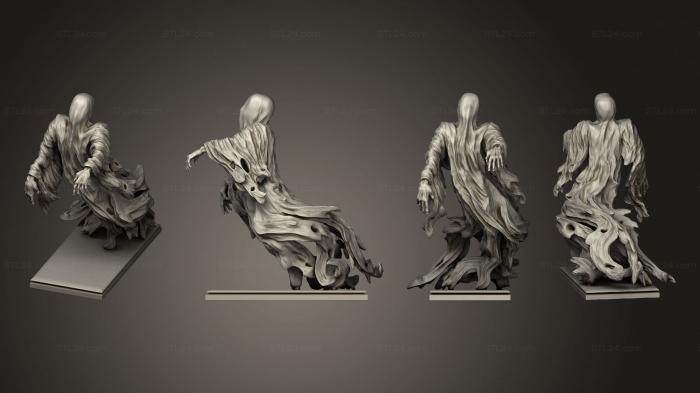 Figurines simple (dementor  from harry potter, STKPR_2664) 3D models for cnc