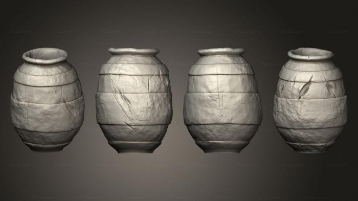 Figurines simple (Dungeon Scatter Vase, STKPR_2710) 3D models for cnc