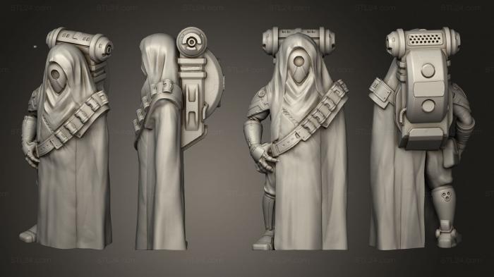 Figurines simple (Evan Carothers Alien Civilian, STKPR_2714) 3D models for cnc