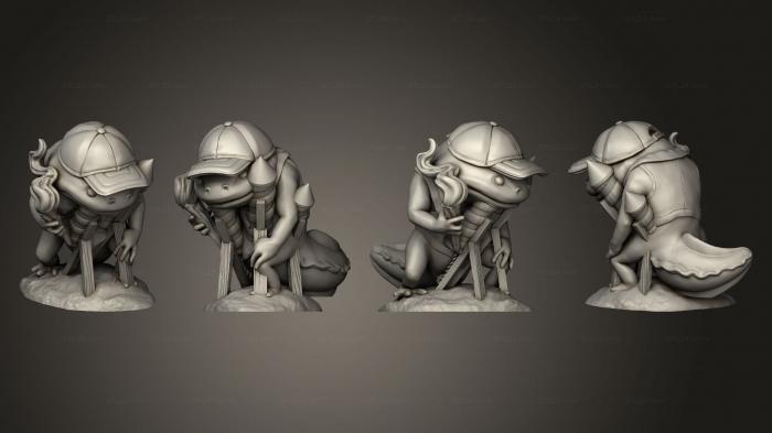 Figurines simple (Firework Hanzaki, STKPR_2737) 3D models for cnc