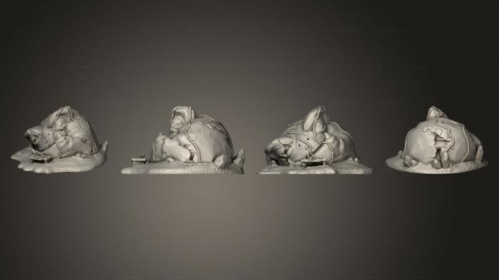 Figurines simple (Froggkin Altar, STKPR_2767) 3D models for cnc