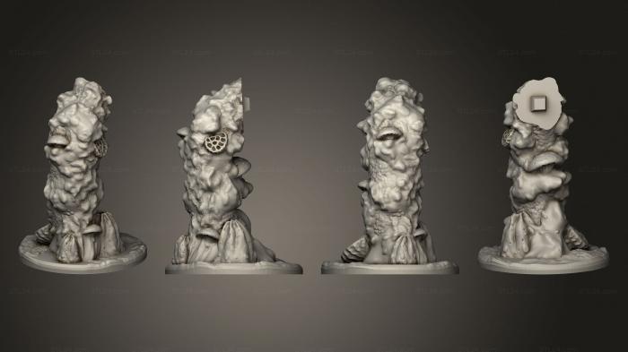 Figurines simple (Fungus Column, STKPR_2771) 3D models for cnc