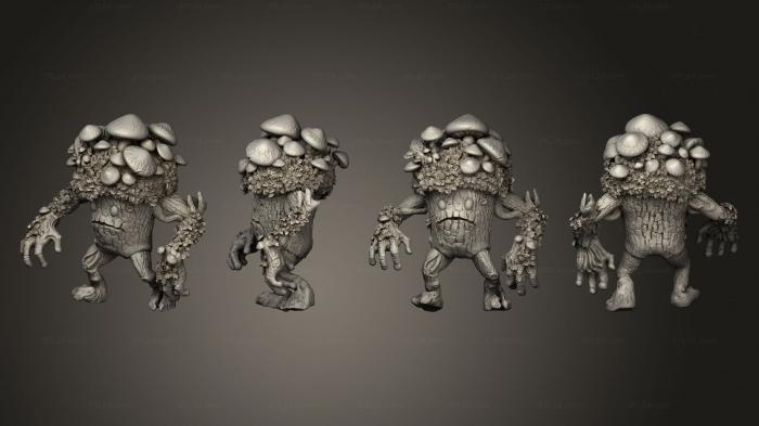 Figurines simple (Fungus Infested Treant Large, STKPR_2772) 3D models for cnc