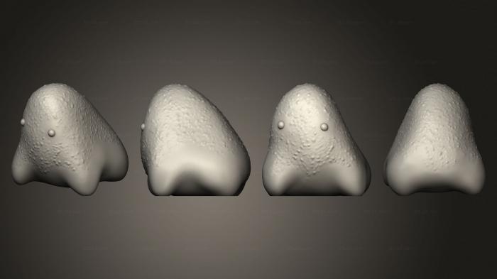 Figurines simple (Jellyblob Companion, STKPR_2839) 3D models for cnc