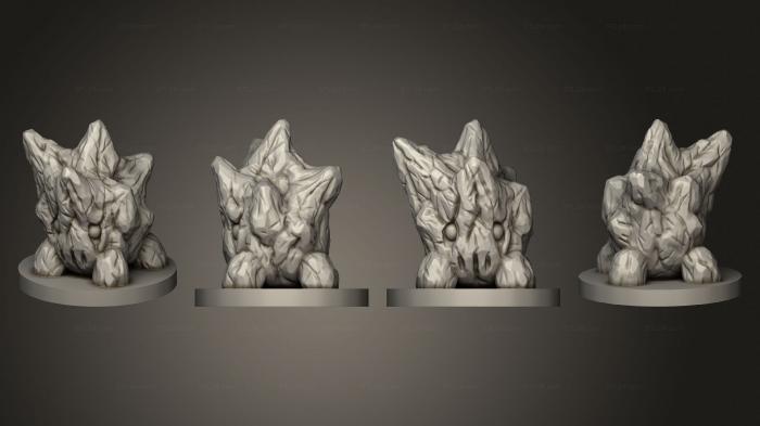 Figurines simple (Rock, STKPR_2861) 3D models for cnc